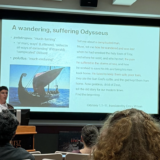 Prof. Rachel Lesser’s Lecture Compares Nolan’s Odyssey with the Original Epic Poem